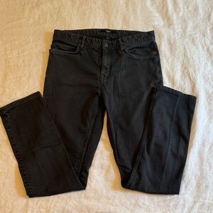 Quince Slim Black Pants